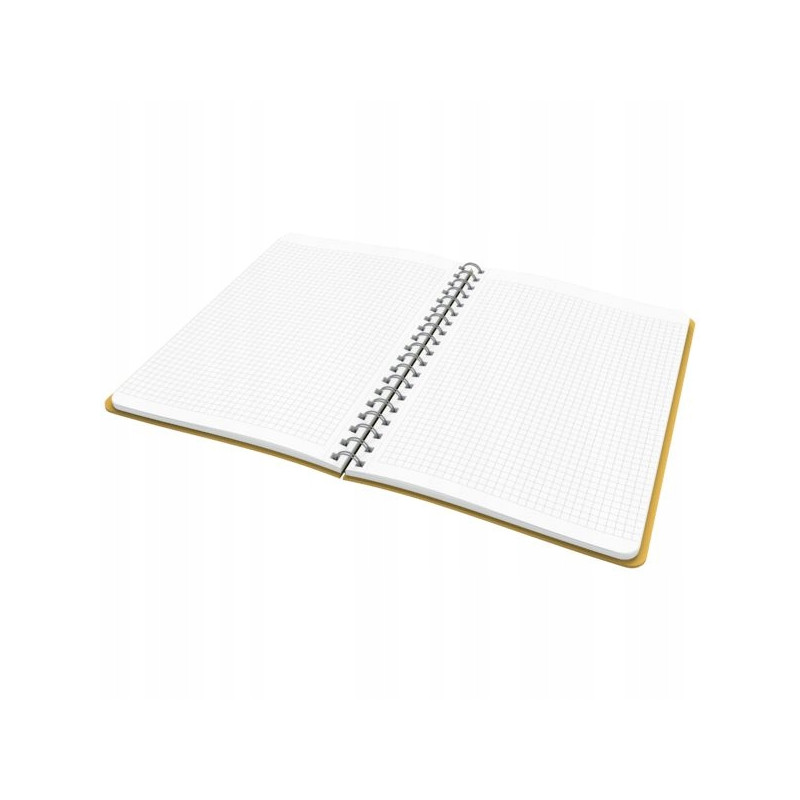 Kołonotatnik Leitz Cosy, kratka, żółty 44840019