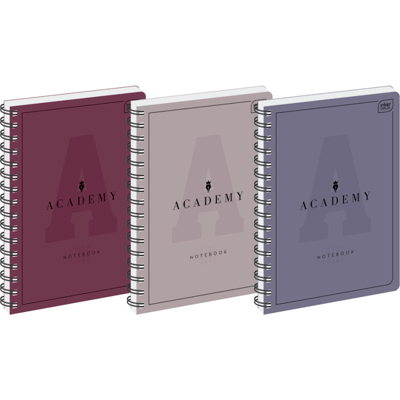 Kołozeszyt A5 100k kratka 90g ACADEMY