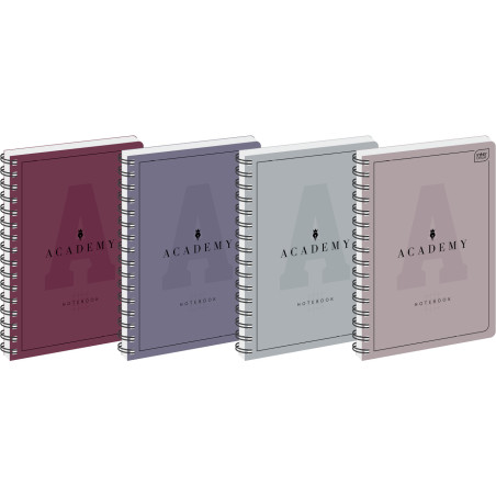 Kołozeszyt B5 100k kratka 90g ACADEMY