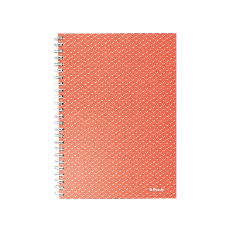 Kołonotatnik Colour`Breeze A5 w kratkę koralowy 628468 ESSELTE