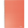 Kołonotatnik Colour`Breeze A5 w kratkę koralowy 628468 ESSELTE