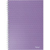 Kołonotatnik Colour`Breeze A5 w kratkę lawendowy 628469 ESSELTE