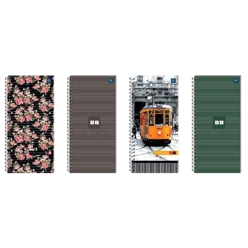 Skorowidz INTERDRUK 2/3 A5 spirala