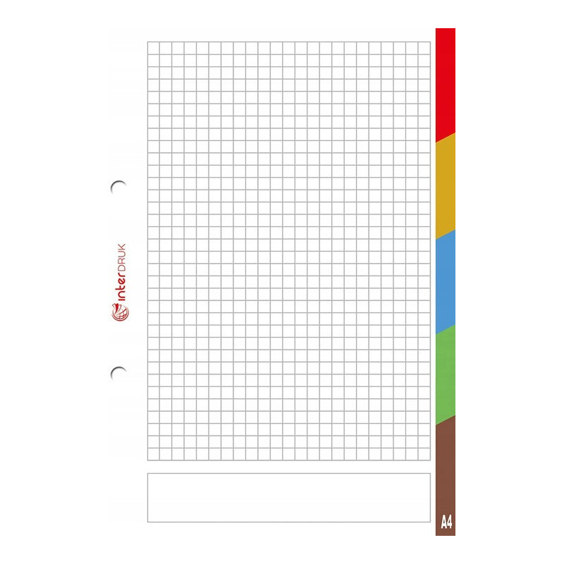 Wkład do seg.A4 50k LUX kol.re INTERDRUK *7292