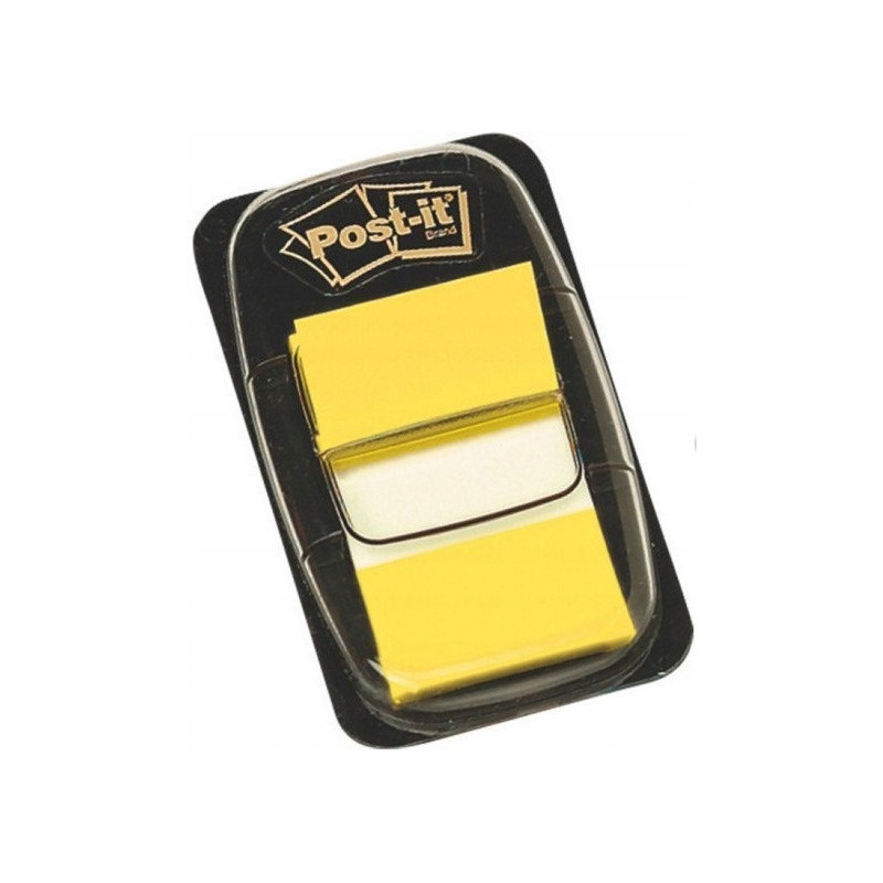 Zakładki indeksujące POST-IT 25x43mm żółte 680-5 50sztuk 3M-UU008015081