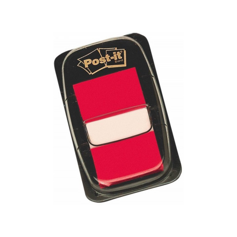 Zakładki indeksujące POST-IT 25x43mm czerwone 680-1 50sztuk 3M