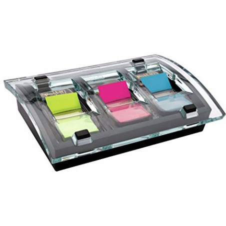 Podajnik do zakładek indeksujących C-2011 + 6x zakładki (żółta,niebieska,czerwona) POST-IT 3M FT510102856