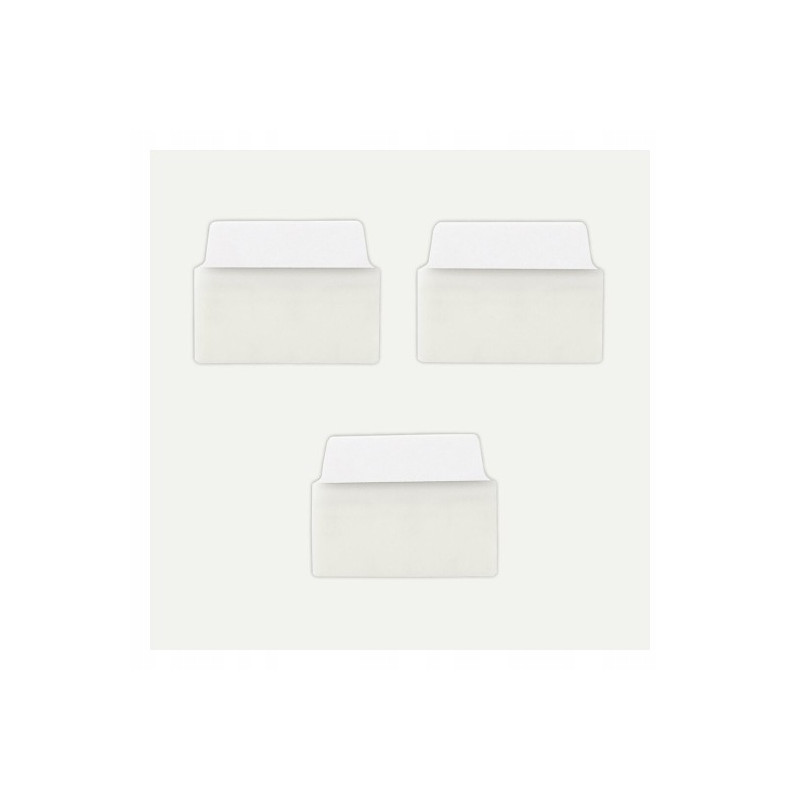 Zakładki indeksujące samoprzylepne 50,8x38,1mm przezroczyste z białą zakładką Ultra Tabs 74787 AVERY ZWECKFORM