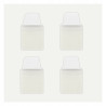 Zakładki indeksujące samoprzylepne 25,4x38,1mm przezroczyste z białą zakładką Ultra Tabs 74788 AVERY ZWECKFORM