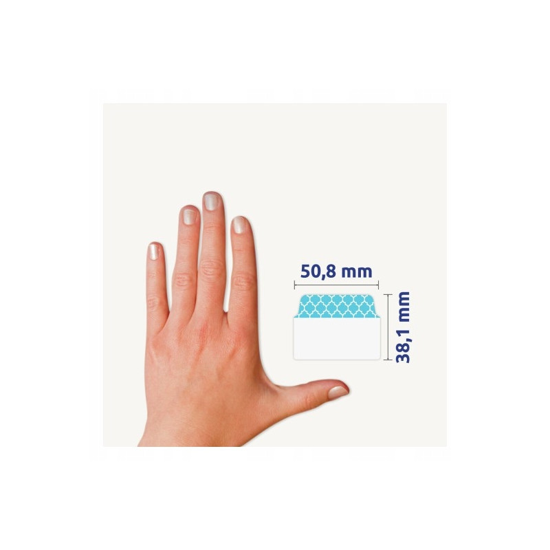Zakładki indeksujące samoprzylepne 50,8x38,1mm kolorowe z wzorem Ultra Tabs 74774 AVERY ZWECKFORM