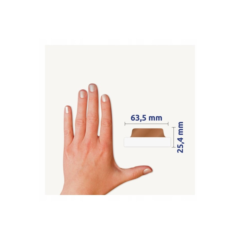 Zakładki indeksujące samoprzylepne 63,5x25,4mm metaliczne z wzorem Ultra Tabs 74786 AVERY ZWECKFORM