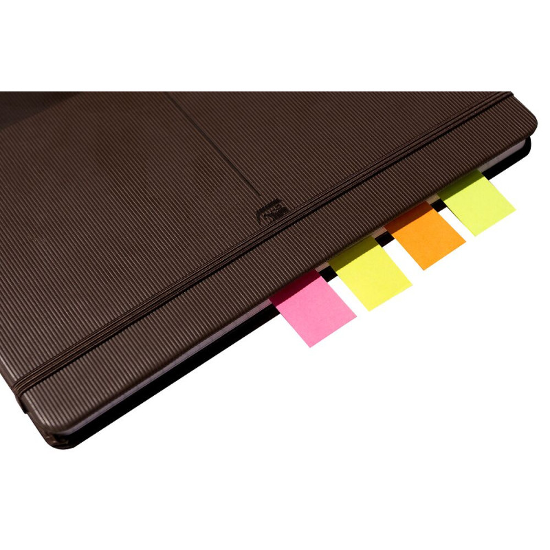 Zakładki indeksująca samoprzylepne 20x50mm Zestaw 4 kolory x 40 szt. neonowe 400086402 BANTEX