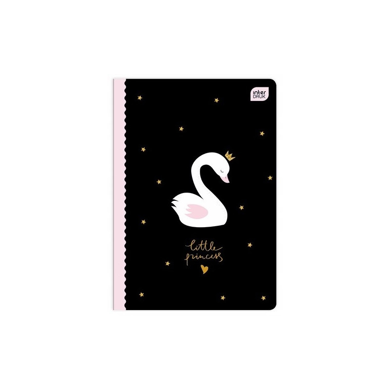 Zeszyt A5 32k 3linia kolorowa UV GIRLS mix INTERDRUK