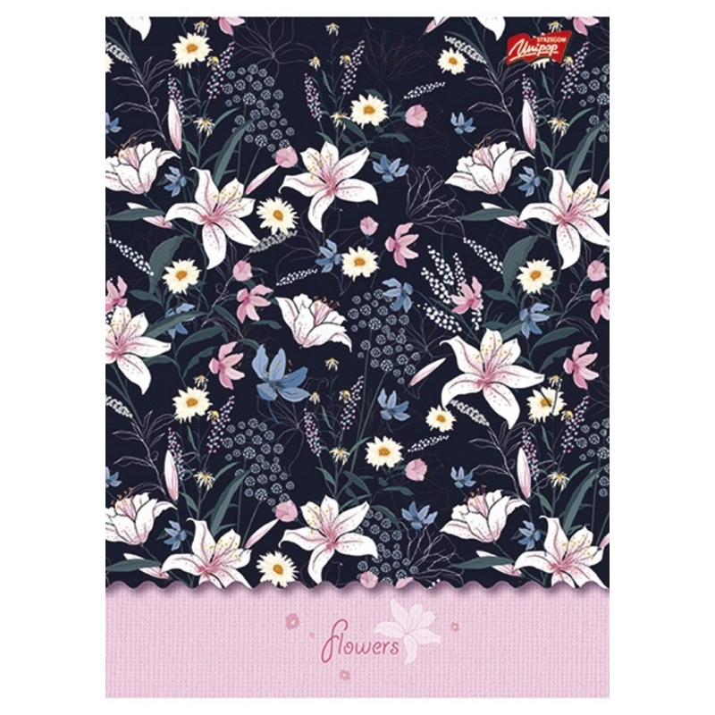 Zeszyt A5 60k gładki laminowany UNIPAP