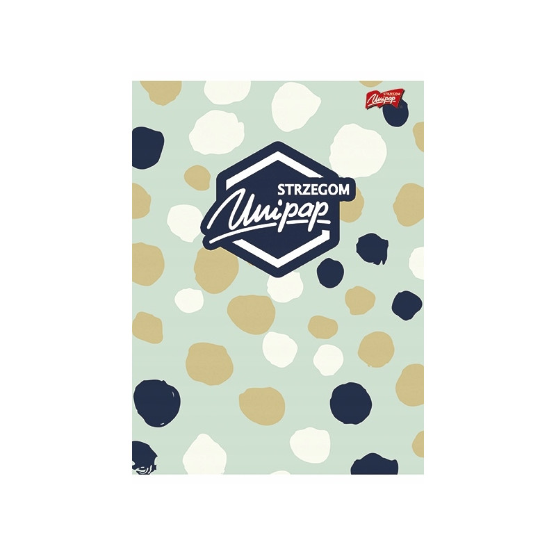 Brulion A5 96k. kratka półtwarda oprawa UNIPAP