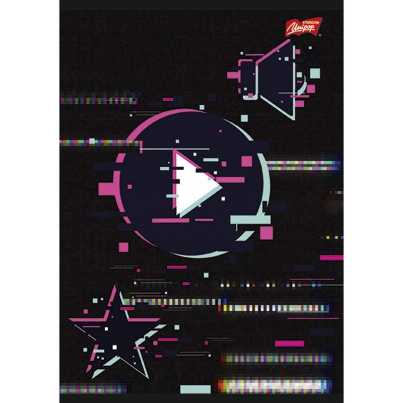 Zeszyt A4 96k linia folia UNIPAP