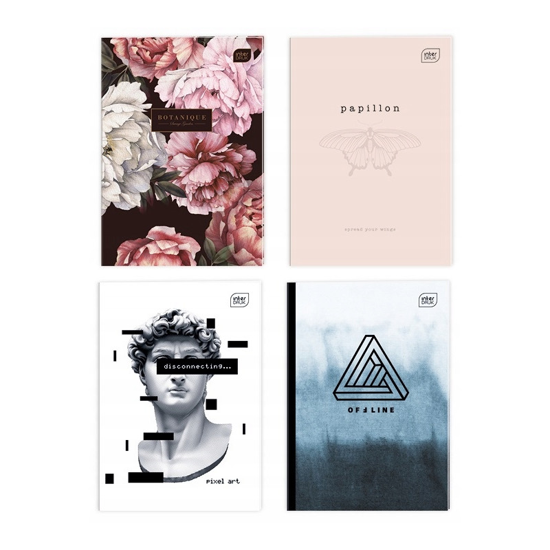 Zeszyt do słówek A6 32k kratka INTERDRUK