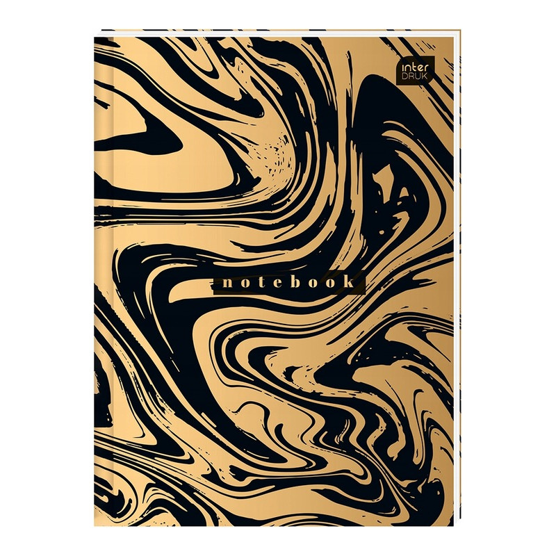 Brulion A5 96k kratka METALLIC 1629 INTERDRUK