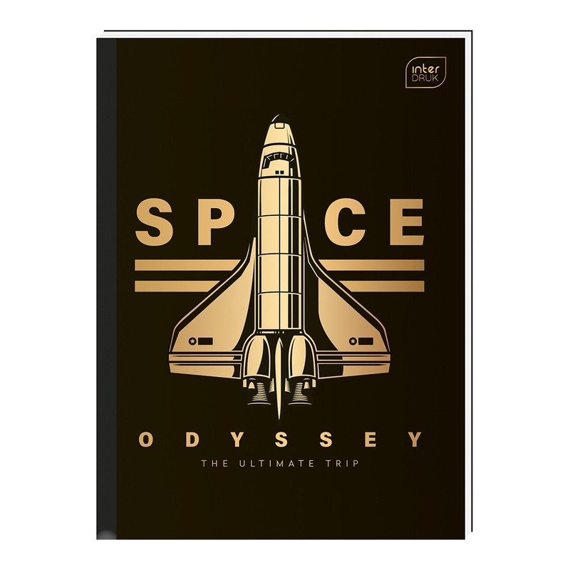 Brulion A5 96k kratka METALLIC 1629 INTERDRUK