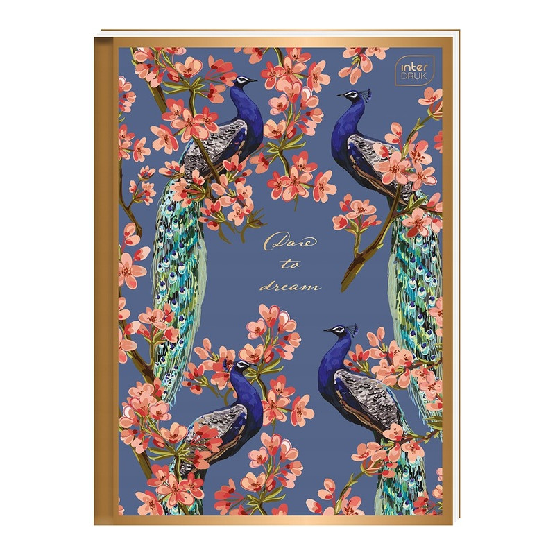 Brulion A5 96k kratka METALLIC 1629 INTERDRUK