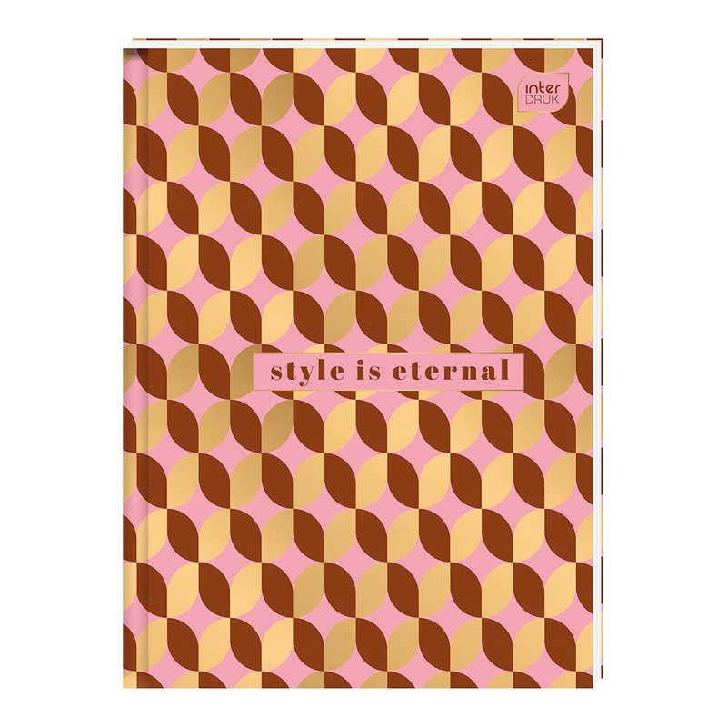 Brulion A5 96k kratka METALLIC 1629 INTERDRUK