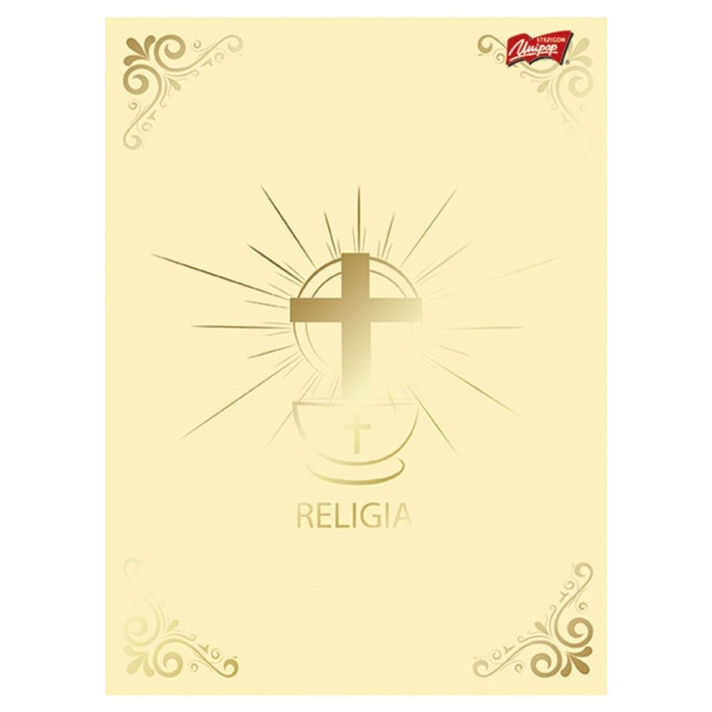 Zeszyt A5 32k kratka RELIGIA laminowany UNIPAP 1032