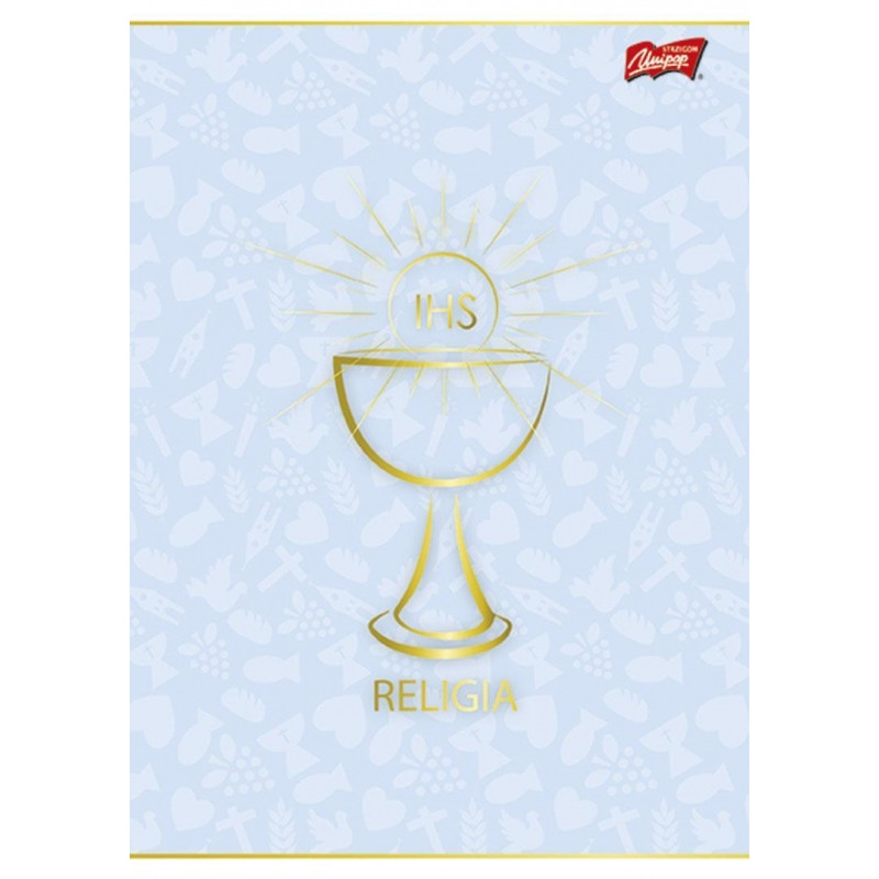 Zeszyt A5 32k kratka RELIGIA laminowany UNIPAP 1032