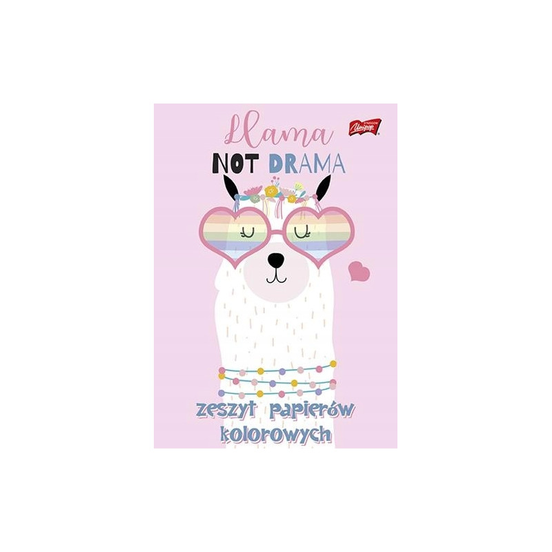 Zeszyt papierów kolorowych A5 10k UNIPAP