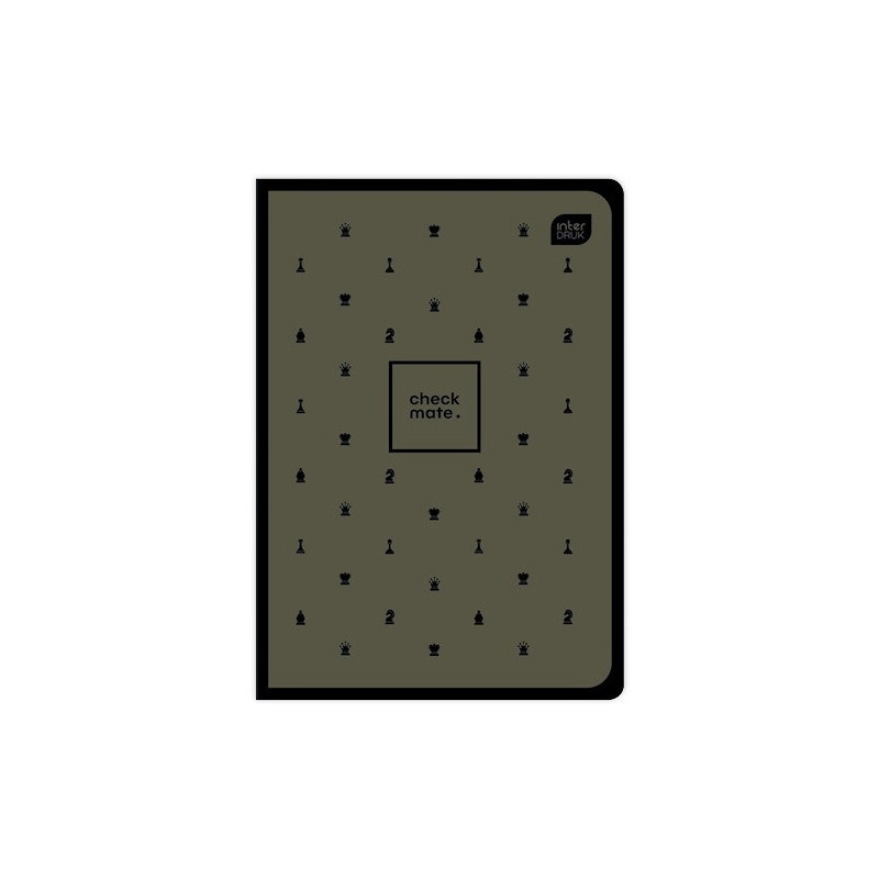 Zeszyt A5 60k kratka 70g SOFT TOUCH CHESS INTERDRUK