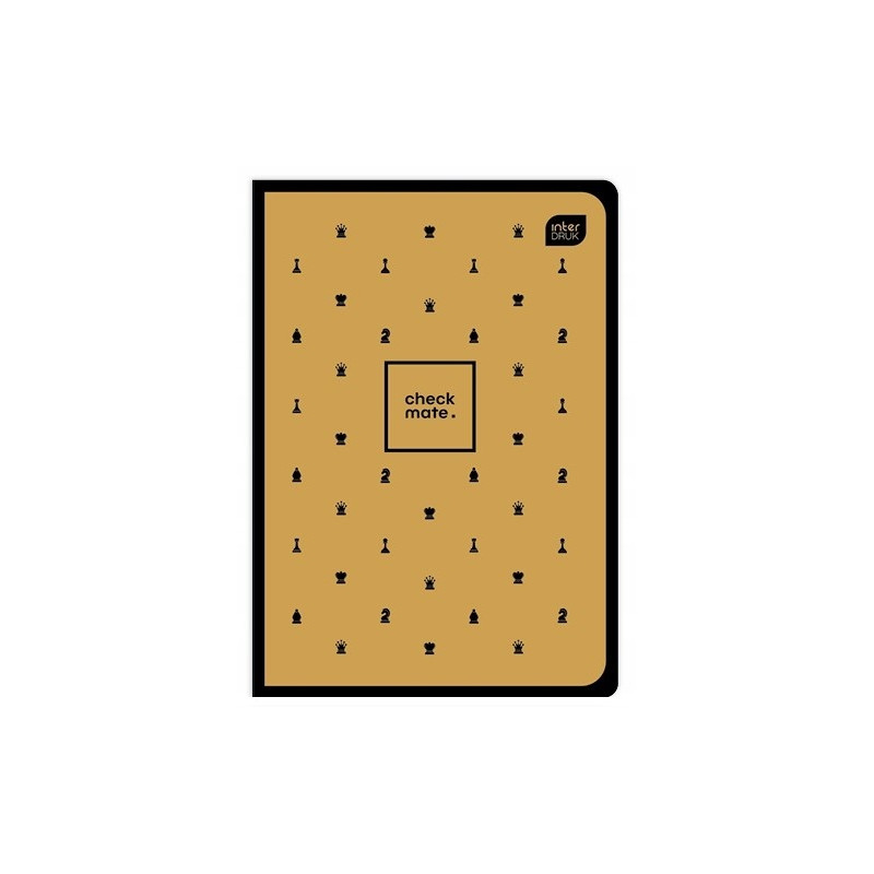 Zeszyt A5 60k kratka 70g SOFT TOUCH CHESS INTERDRUK