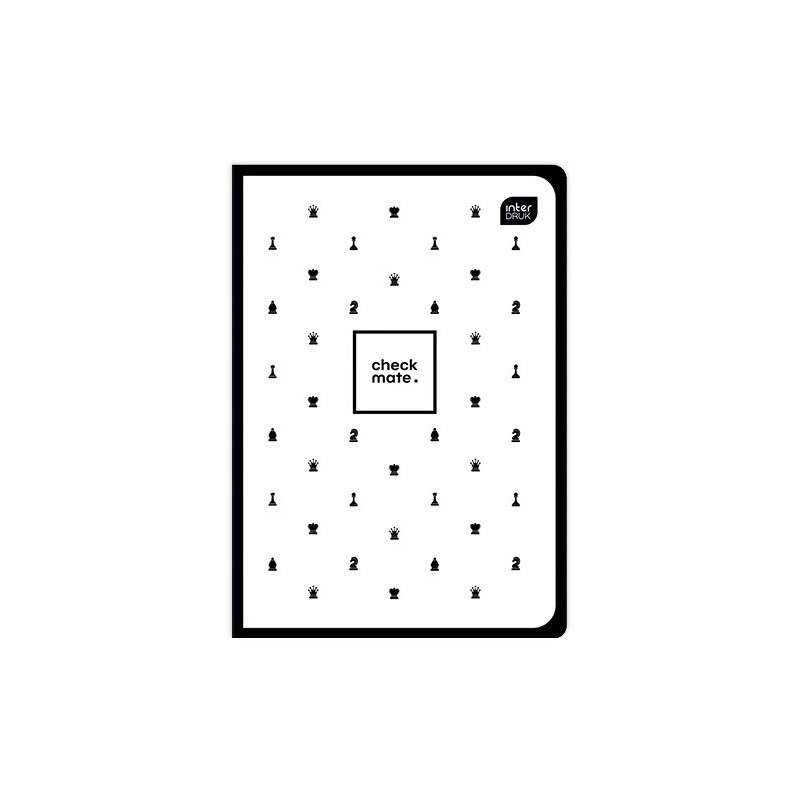 Zeszyt A5 60k kratka 70g SOFT TOUCH CHESS INTERDRUK
