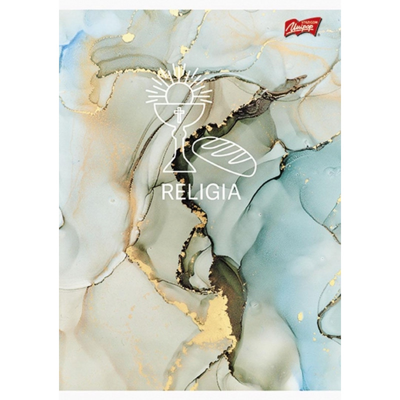 Zeszyt A5 60k kratka cień RELIGIA laminowany UNIPAP