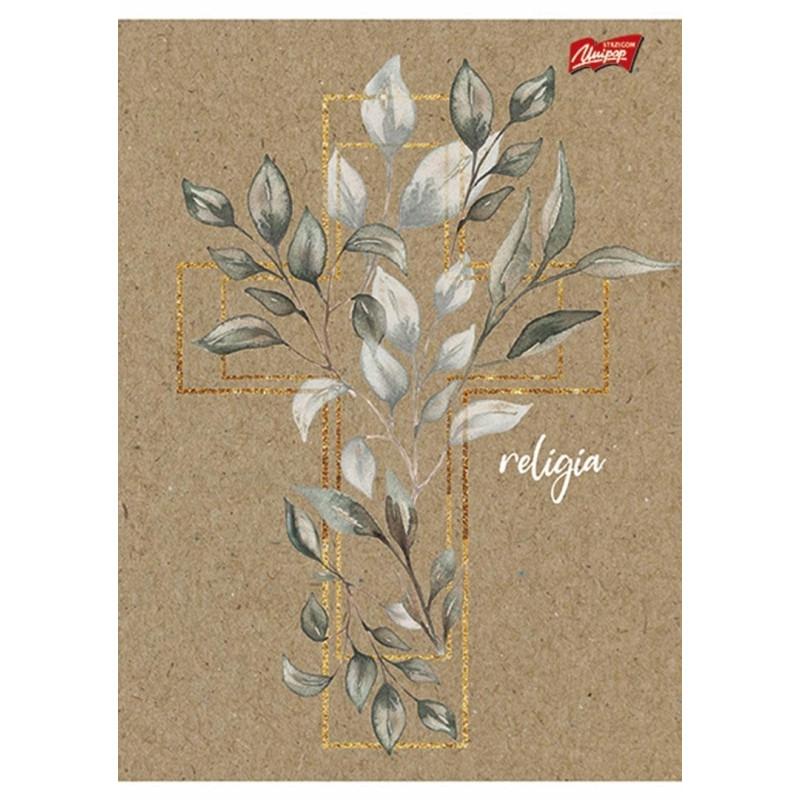 Zeszyt A5 60k kratka cień RELIGIA laminowany UNIPAP