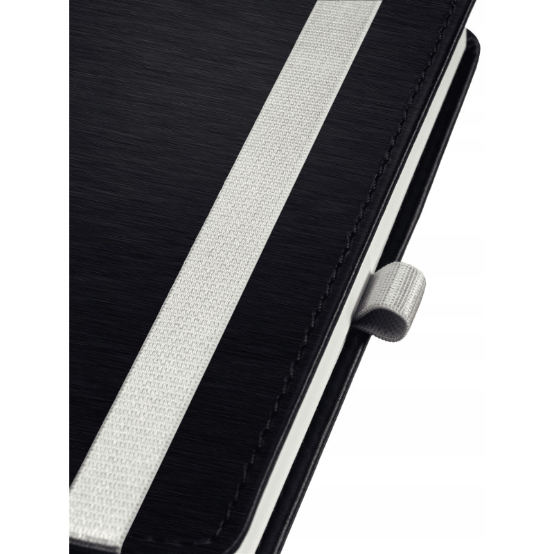 Notatnik twardy LEITZ STYLE A5 kratka Satynowa czerń 44860094