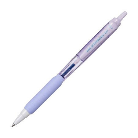 Długopis UNI SXN-101FL jasno fioletowa obudowa niebieski wkład