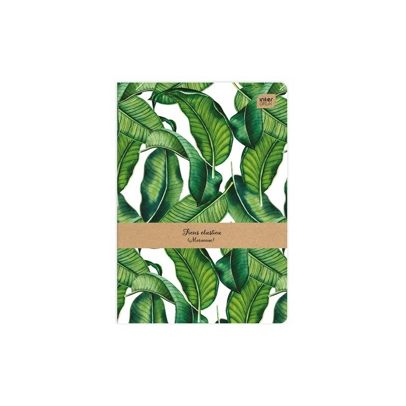 Zeszyt A5 60k gładki mix wzorów 70g. INTERDRUK