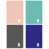 Zeszyt A5 32k kratka UV kolory ONE COLOR