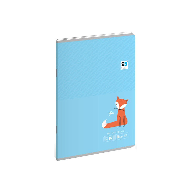 Zeszyt A5 16k. kolorowa linia B&B KIDS PASTEL 5563 INTERDRUK