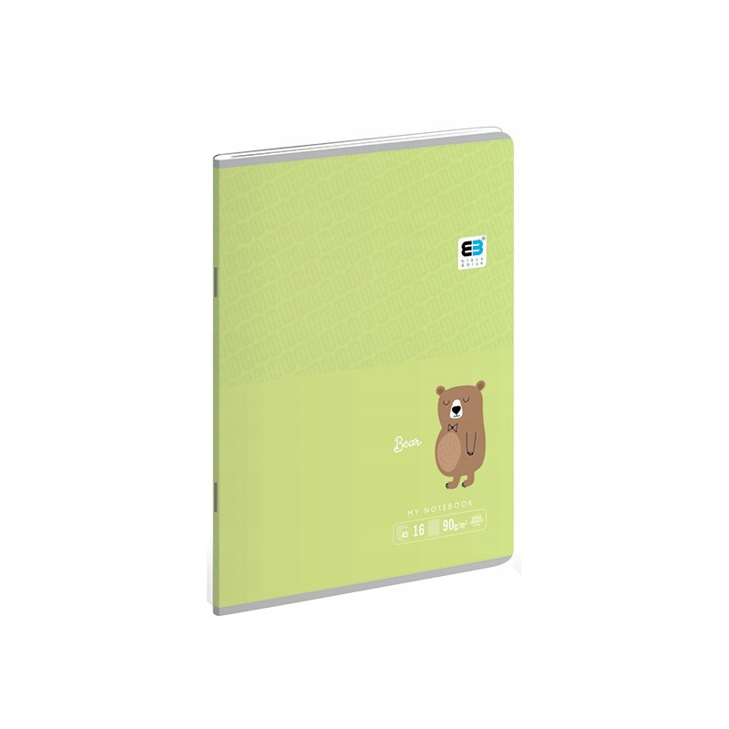 Zeszyt A5 16k. kolorowa linia B&B KIDS PASTEL 5563 INTERDRUK