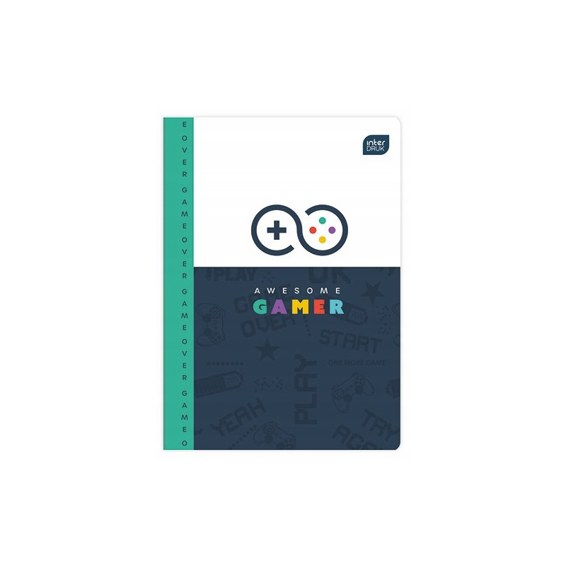 Zeszyt A5 32k kratka mix wzorów INTERDRUK