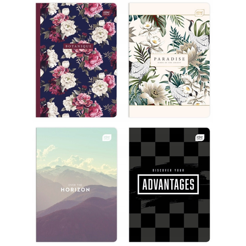 Zeszyt A5 80k gładki INTERDRUK