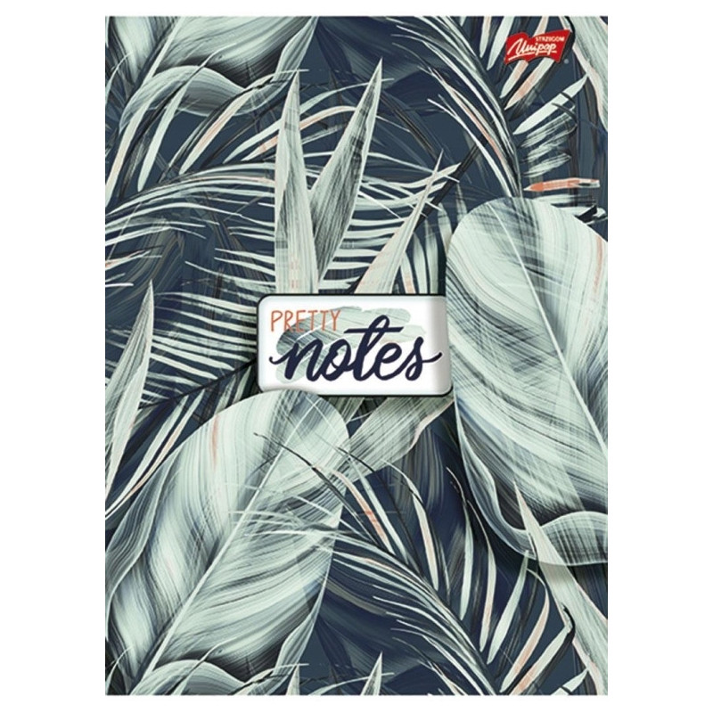 Zeszyt A5 96k kratka mix dziewczęcy laminowany UNIPAP