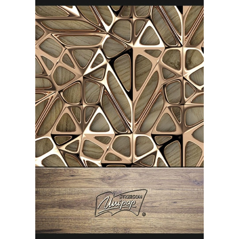 Zeszyt A5 96k kratka mix dziewczęcy laminowany UNIPAP