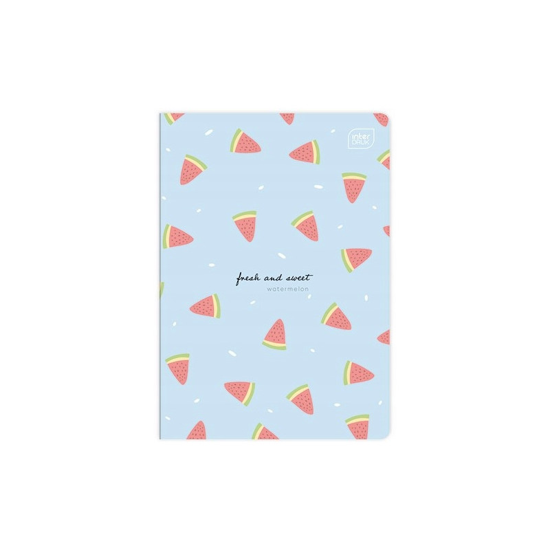 Zeszyt A5 32k 3linia mix kolorów UV INTERDRUK