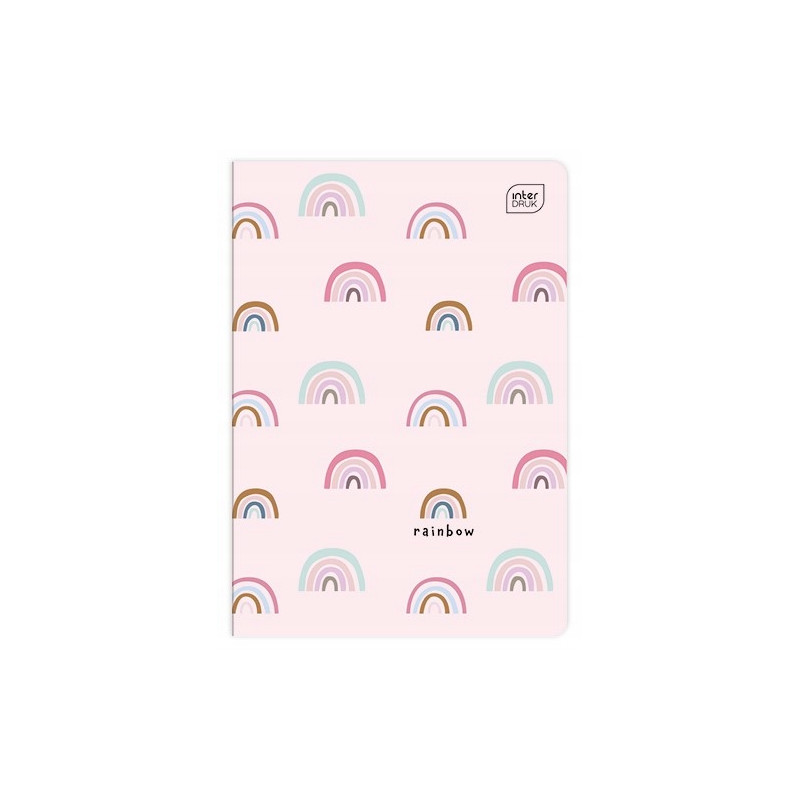 Zeszyt A5 32k 3linia mix kolorów UV INTERDRUK