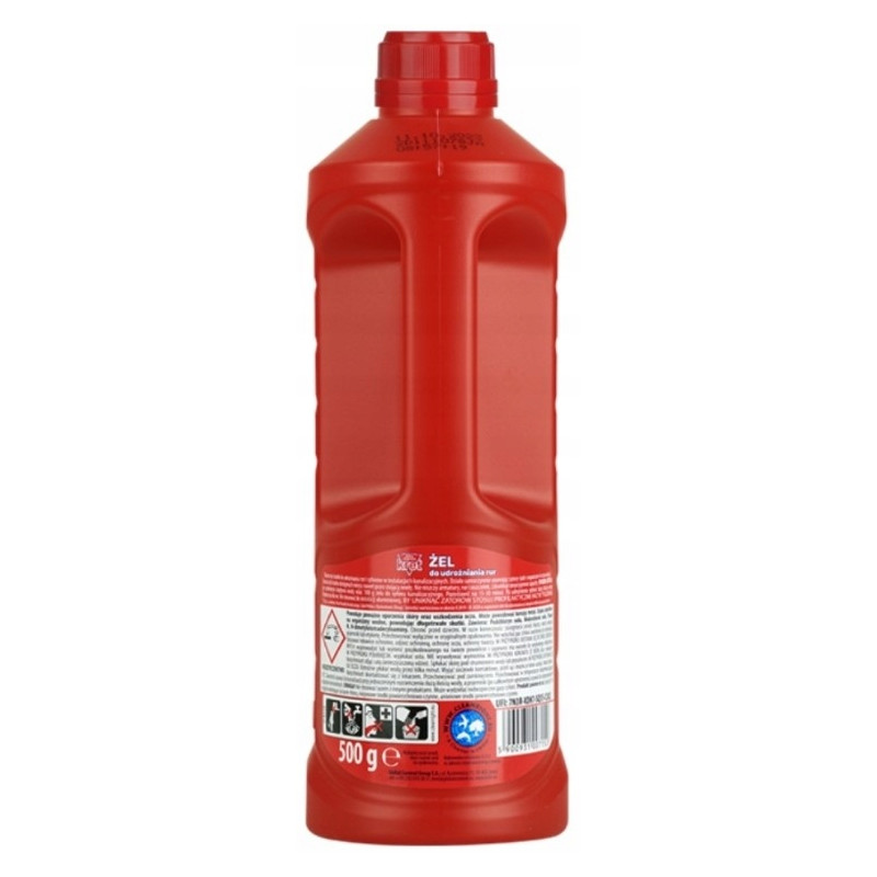 Żel do udrażniania rur KRET 500g *1007152