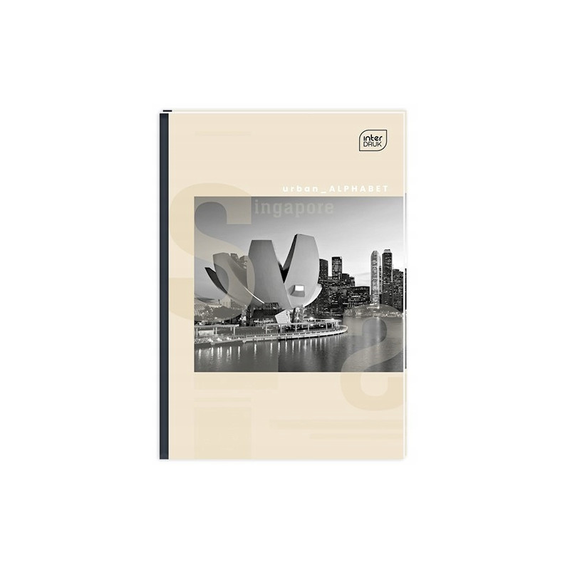 Brulion B5 160k linia twarda oprawa INTERDRUK