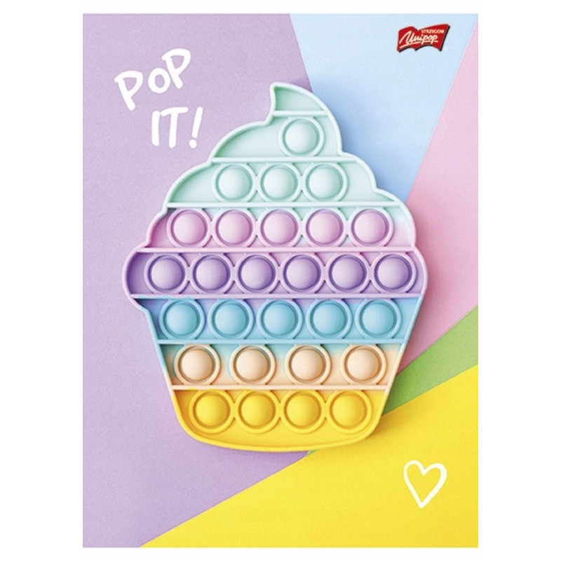 Zeszyt A5 16kartek 3linia laminowany mix dziewczęcy UNIPAP