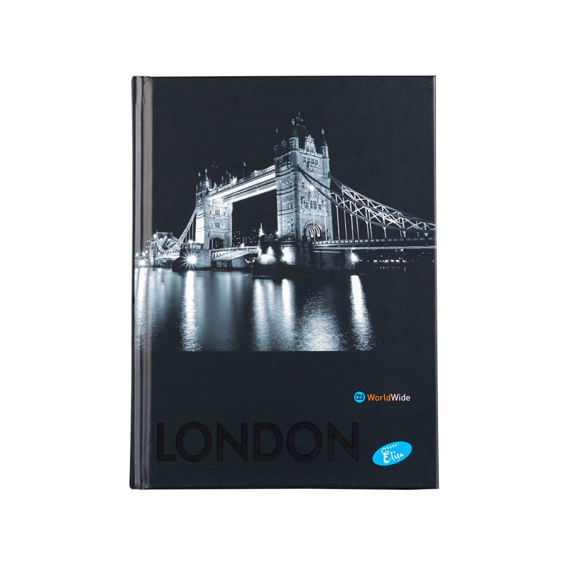 Brulion A5 96k kratka CITIES BY NIGHT EL-T1-096-KA5