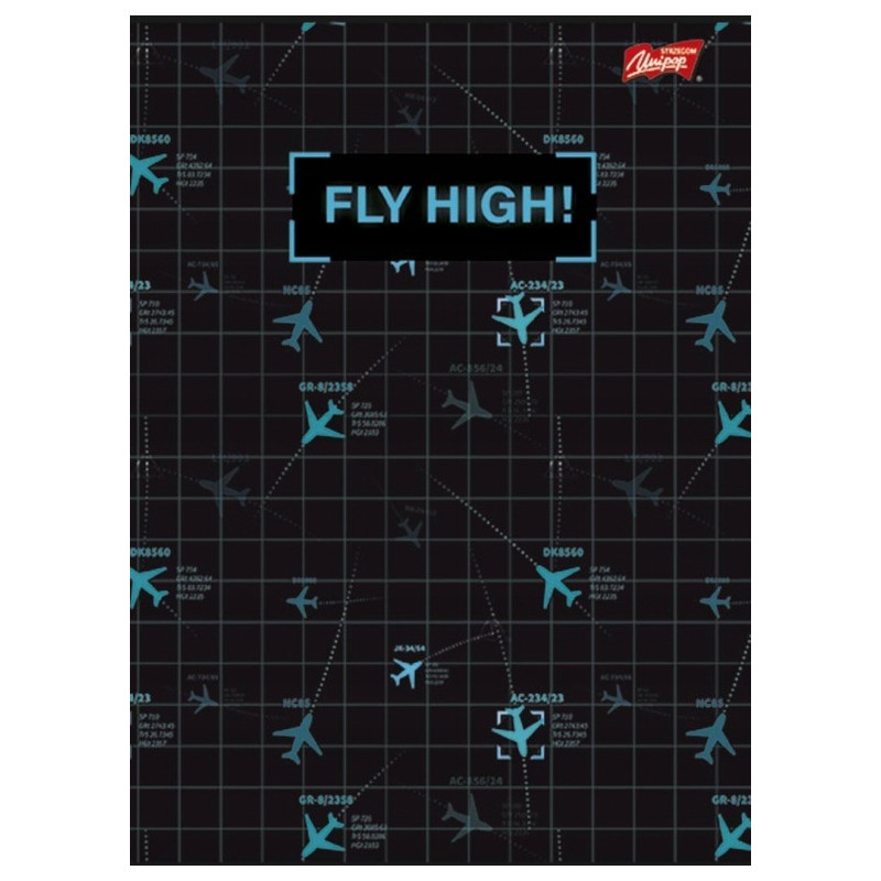 Zeszyt A4 80k linia laminowany UNIPAP